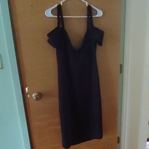 Form Fitting Black Dress